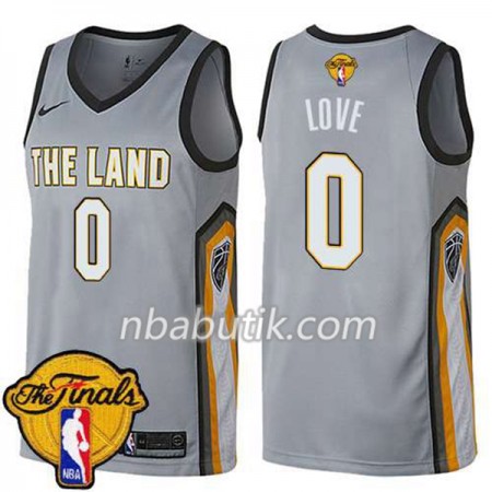 NBA Mænd Trøje Cleveland Cavaliers Kevin Love 0 2018 NBA Finals Nike Grøn Swingman NBA Mænd Trøje Cleveland Cavaliers Kevin Love 0 2018 NBA Finals Nike Grøn Swingman